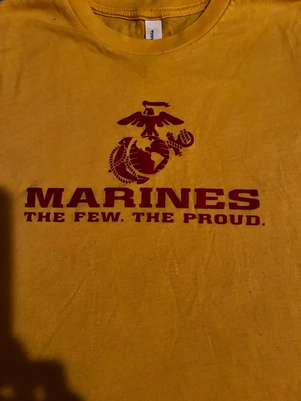 THE FEW ~ THE PROUD MARINES GRAPHIC TEE~KIDS~NWOT~6 - Picture 2 of 5